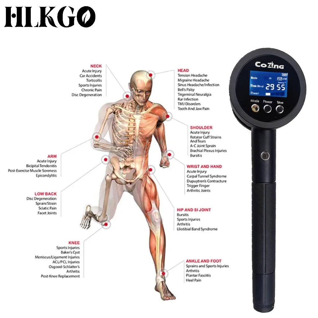 

Профессиональный аппарат для холодной лазерной терапии 1295 мВт - для домашнего использования, снимает боль при болях, воспалениях, скованности суставов