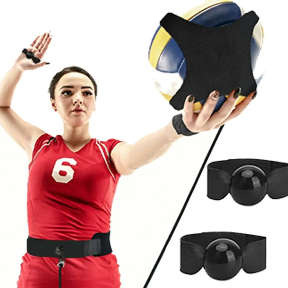 Elasticità Kit di allenamento per pallavolo migliora le abilità di Dribbling pallavolo regolabile Spike Trainer creatività aiuto per l'allenamento di calcio