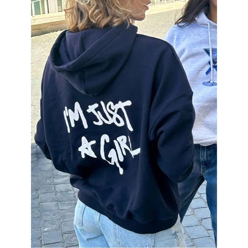 

Женская толстовка с принтом и надписью, топы с длинными рукавами, повседневная толстовка, модный женский свитер на весну и осень, топы унисекс для женщин и мужчин