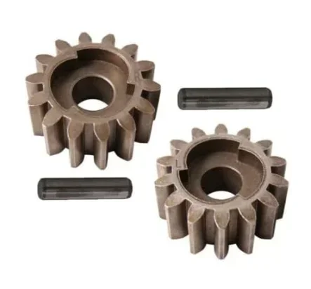 2 X 14 Teeth R+L Drive Sprockets + 2 Drive Pins Compatible With Import Lawn Mowers Grass Trimmer Garden Tool Replacement Parts