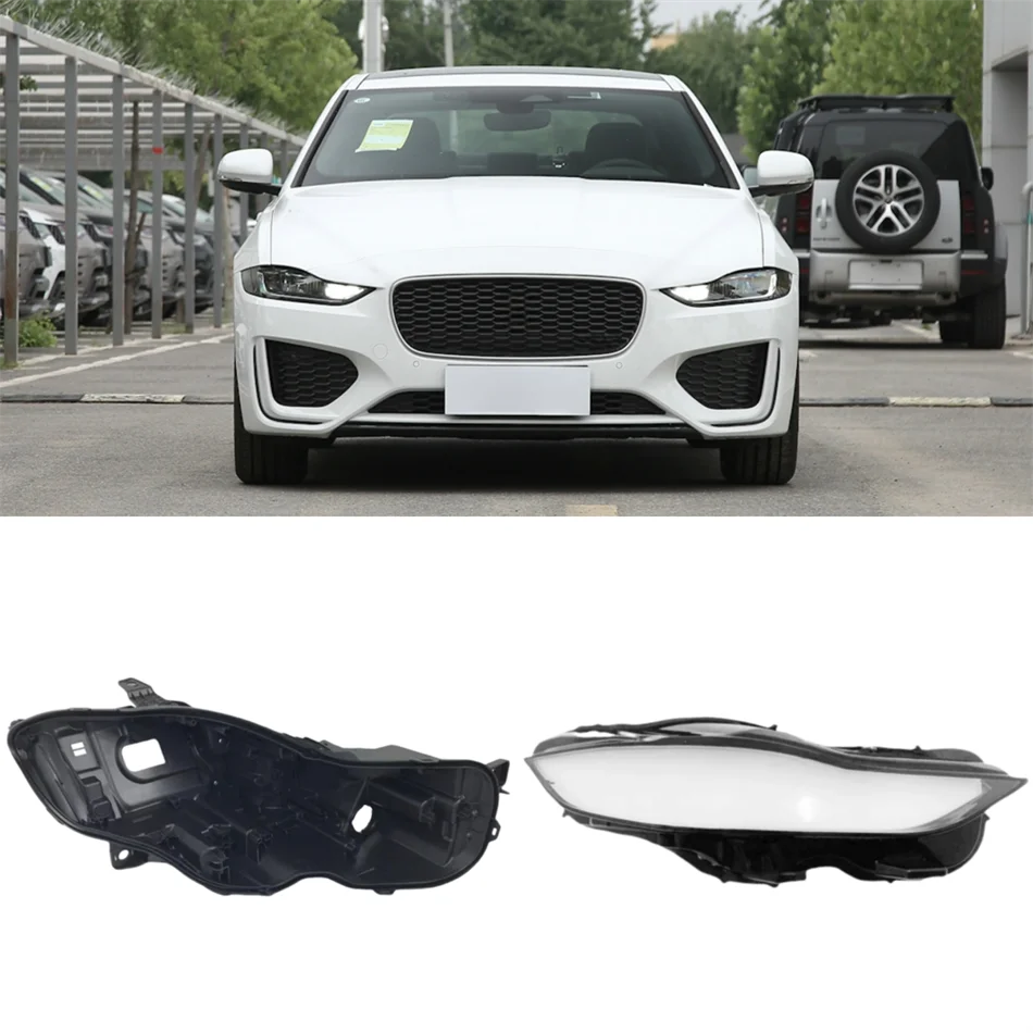 

Для Jaguar XE XEL 2020 2021 2022, автомобильные аксессуары, цоколь, корпус фары, вилка передней лампы, линза