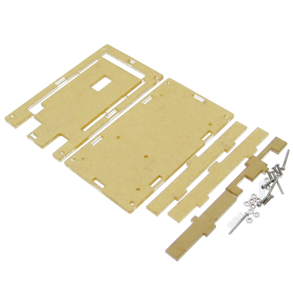 Корпус из 5 шт., прозрачная глянцевая акриловая коробка, совместимый с корпусом Mega 2560 R3