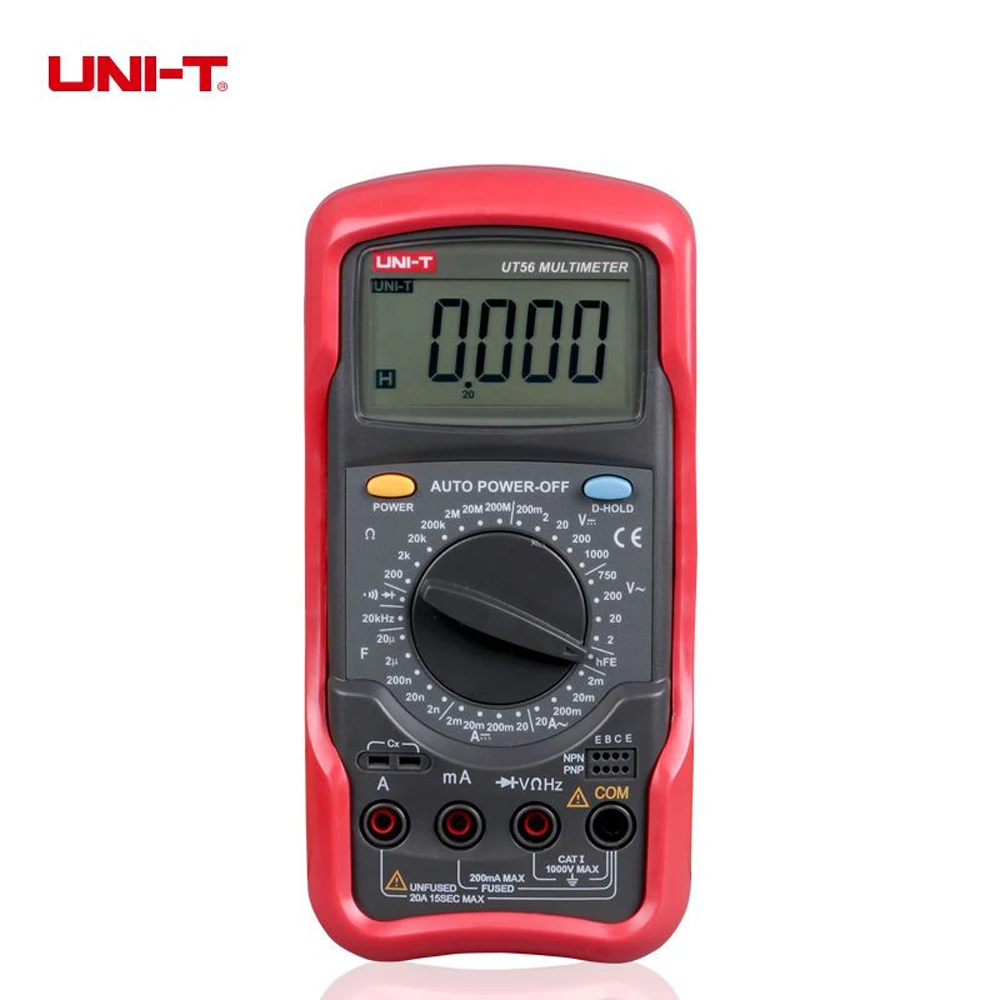 UNI-T UT56 Standard Digital Multimeter Multifunctional Digital Display Universal Meter with Four and a Half High Accuracy