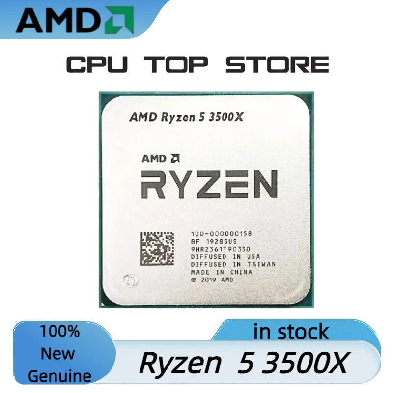 

AMD Ryzen 5 3500X R5 3500X Six-Core Six-Thread 3.6GHz CPU Processor 7NM 65W L3=32M 100-000000158 Socket AM4 In Stock