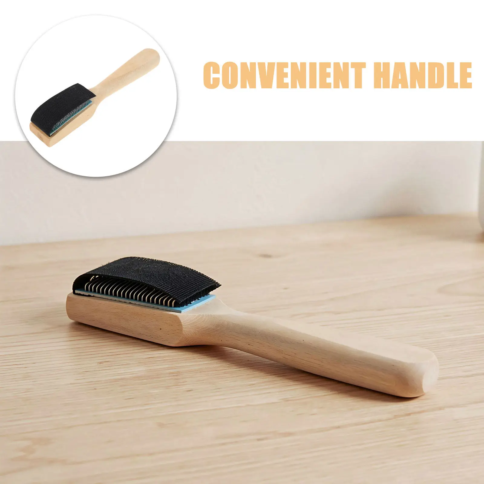 2Pcs Dance Shoe Brush Suede Sole Cleaner Metal Wire Bristle Ballrom Footwear Cleaning Tool Wood Handle Tennis Bowling Sports