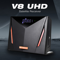 GTMEDIA V8 UHD Satellite receiver DVB-S/S2/S2X+T/T2/Cable/ATSC-C/ISDBT 4K HD Full PowerVu, DRE &Biss key Built-in 2.4G WIFI
