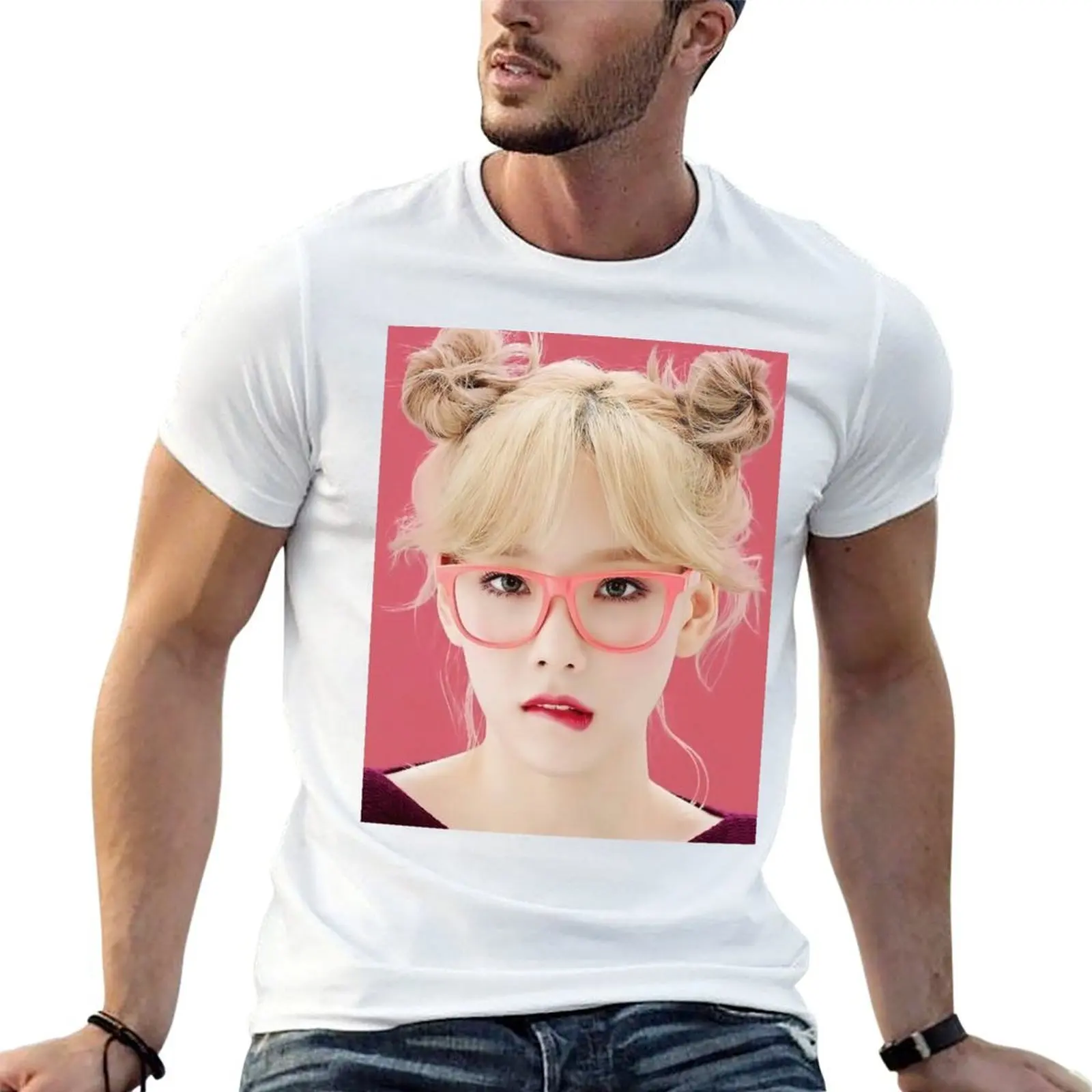 Футболки Taeyeon для мужчин, хлопковые футболки для мужчин, набор хлопковых футболок, мужская хлопковая футболка