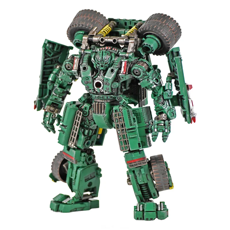 

Devil Saviour Devastator DS01-08 The Ultimate Deformation Robot Toy with Mixer Car and Grab Bucket Action Figure Troublemaker