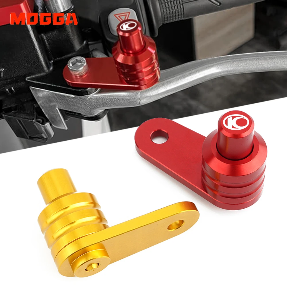 Logo For Kymco Xciting 500 250 300 Downtown 125i 200i 300i 350i Motorcycle Brake Parking Lever Lock Auxiliary Switch Accessories