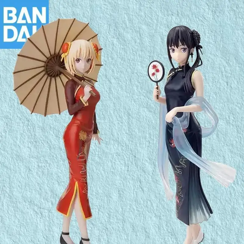

В наличии, оригинальная фигурка Luminasta Lycoris Recoil Inoue Takina Nishikigi Chisato, модель 19 см, игрушка в подарок, коллекционный орнамент, оригинал