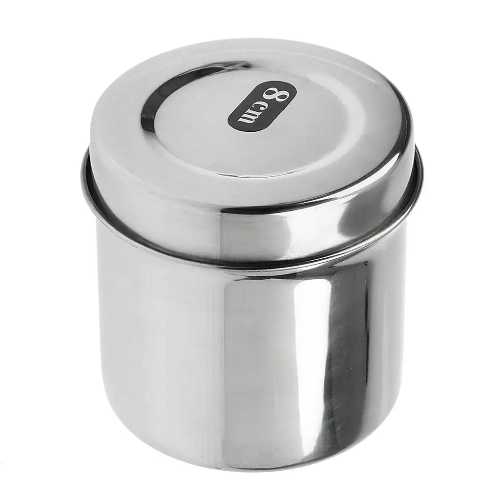 8 см стоматологическая коробка-держатель из нержавеющей стали, дезинфицирующий чехол для медицинского ватного шарика, марлевой тампон