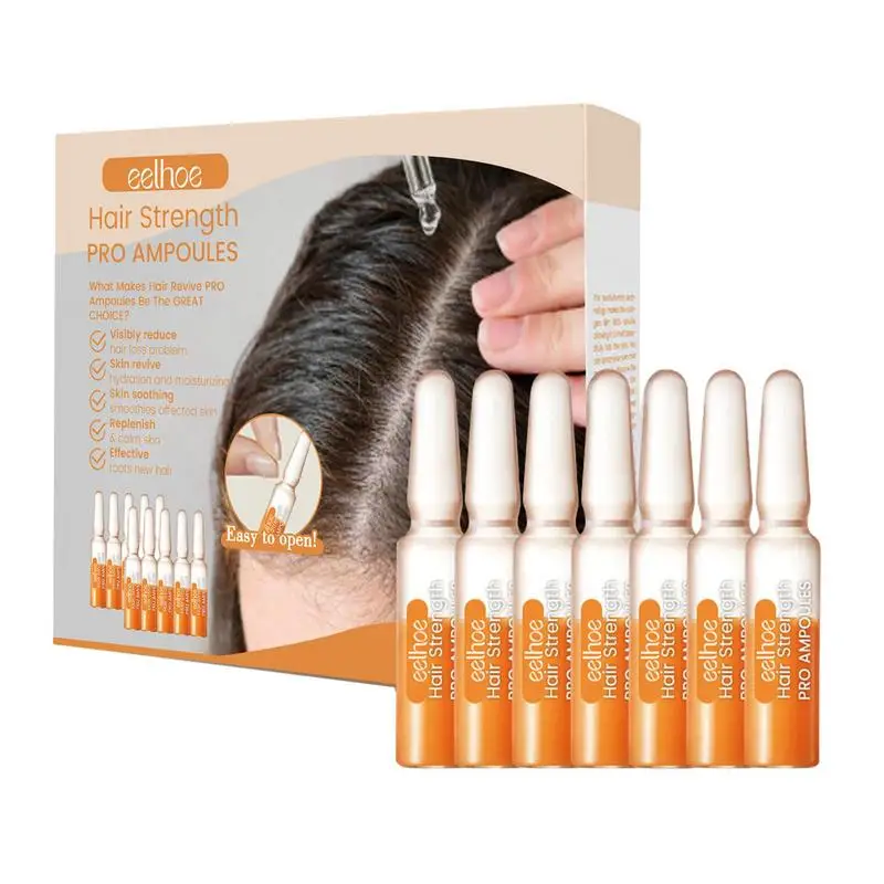 7pcs Hair Repair Ampoules Hair Repair Serums Hair Growth Hair Growth Oil Effective Baldness Repair Hereditary Hair Loss Care