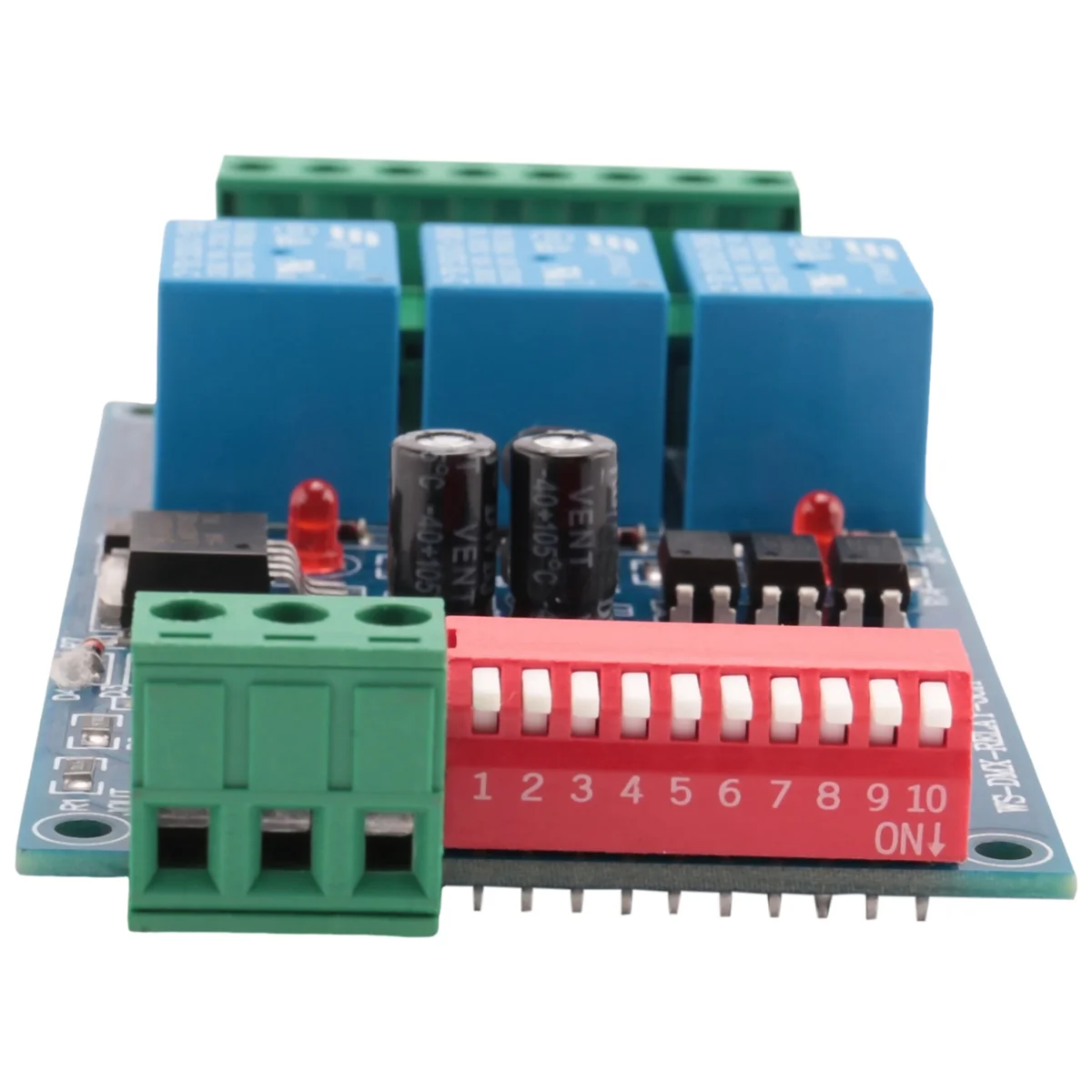 SALIDA DE RELÉ ABZV-3CH DMX 512, placa controladora LED Dmx512, decodificador LED DMX512, controlador de interruptor de relé
