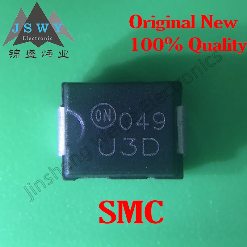 1~100PCS Free Shipping MURS320T3G Fast Recovery Diode Silkscreen U3D 3A200V SMD SMC Package Brand New Fast Delivery