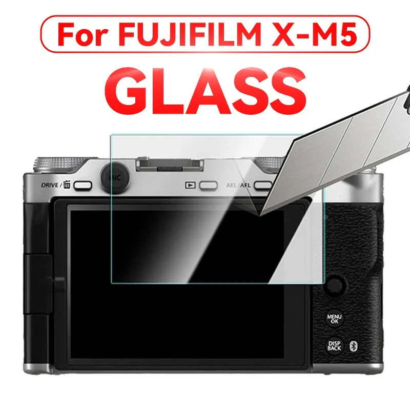 3/1PACK for FUJIFILM X-M5 Camera Tempered Film Screen Protector HD Anti-scratch Full Coverage Screen Protector for FUJIFILM X-M5