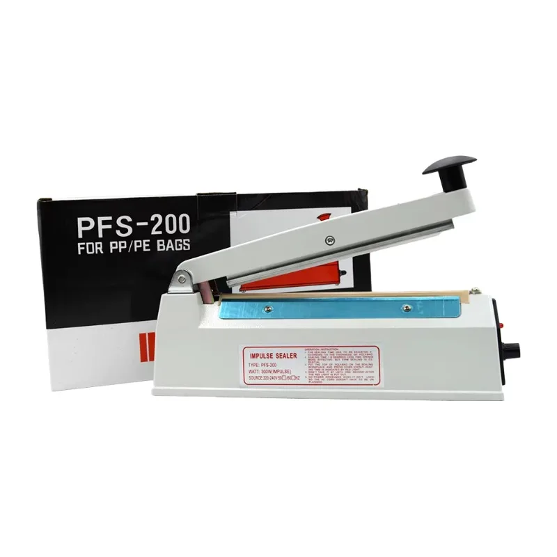 PFS300 Manual Plastic Bag Heat Sealer Poly Bag Heat Sealing Machine Adjustable Heat
