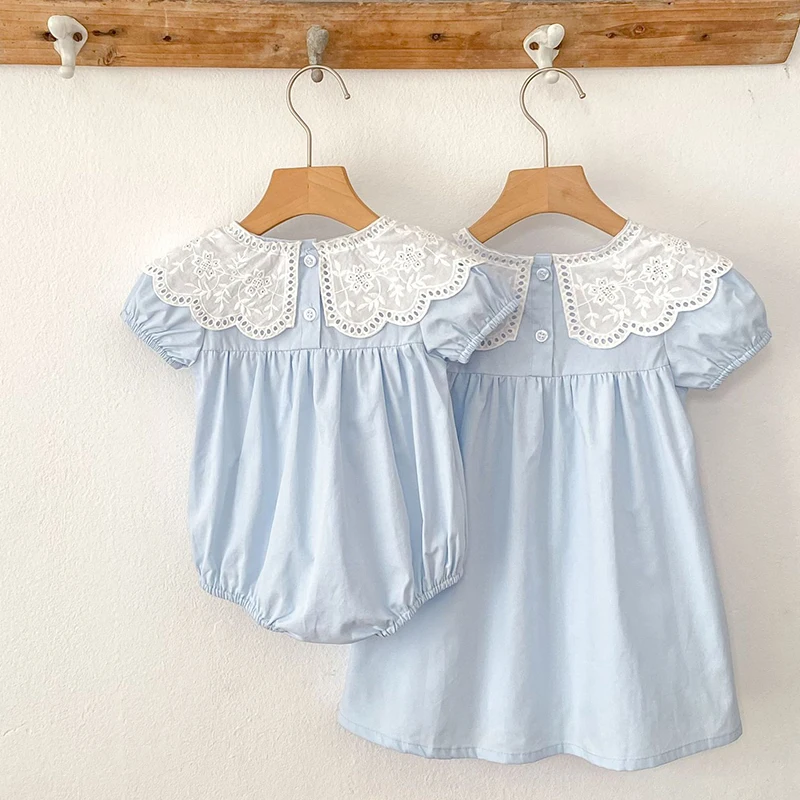 open lace back dress Puffy Square Collar Princess Puff Sleeve Dress – ARCANA ARCHIVE main image 0