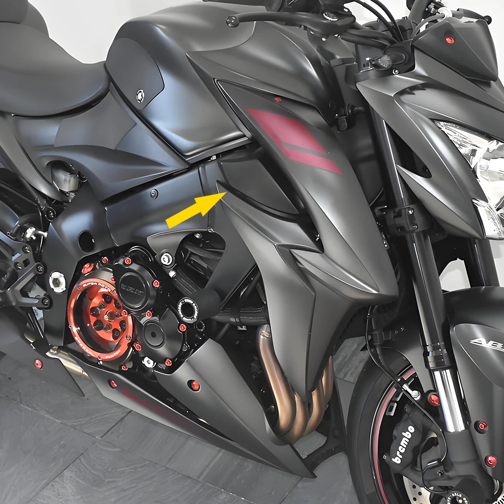 GSXS1000 Motorcycle Side Water Tank Middle Guard Panel Cover Fairing for Suzuki GSX-S1000 GSXS 1000 GSX S1000 2015-2020