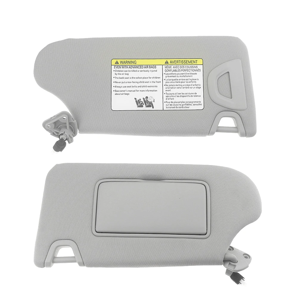 

Внутренний передний солнцезащитный козырек с проводным зеркалом, серая боковая шторка для Nissan Altima 2013-2018