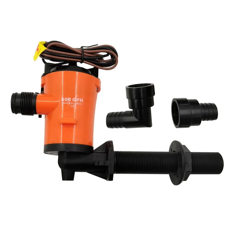 Small Submersible Bait Pump for Yacht & Fish Tank Direct Current  Fish Oxygenation Marine Accessory