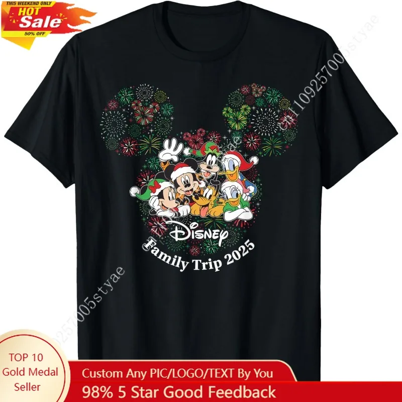 

Disney Mickey & Friends Holiday Family Trip 2025 T-Shirt