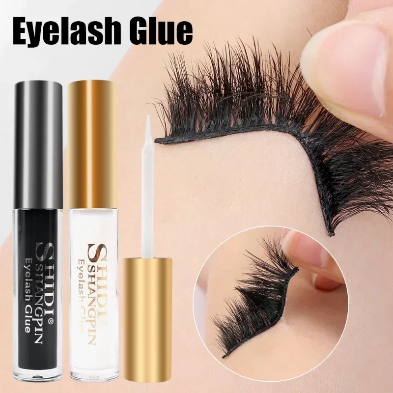 5ml Clear Black Eyelash Glue Waterproof Fake Eyelashes Extension Glue Self Adhesive Professional False Lash Glue Makeup Cosmetic