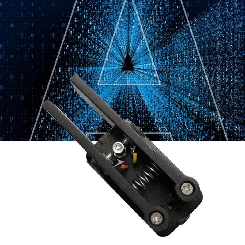 QU-7025 Ears  CW Dual Paddle Auto Keying Base Morse Code Multifunction Convenient Keys Electric Key Scull Electric Key