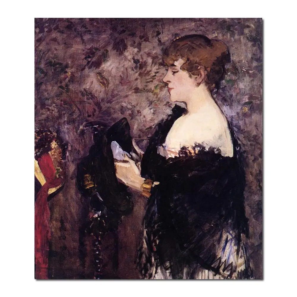 

The Milliner от Edouard Manet холст Художественная живопись Высокое качество ручная роспись