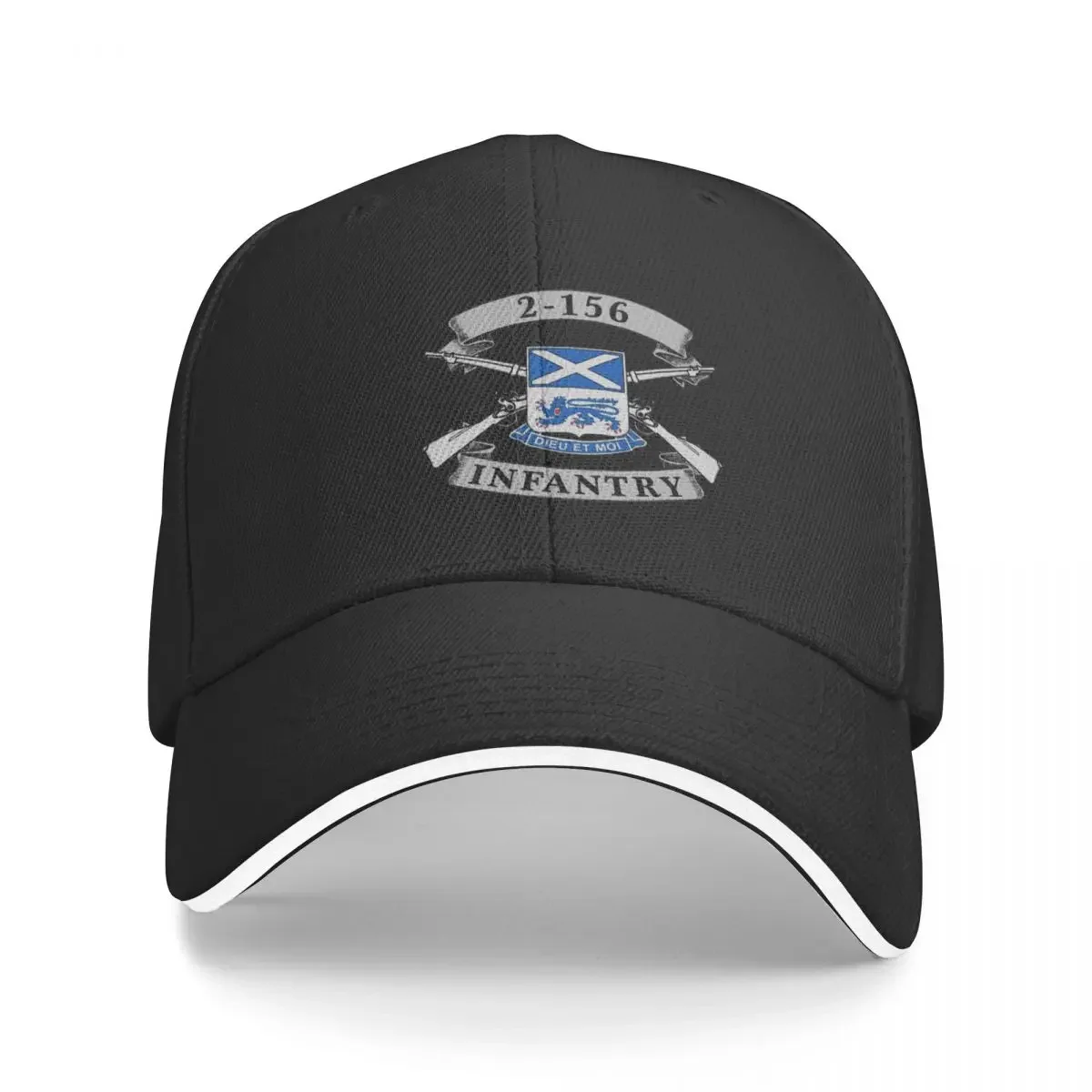 2-156 Infantry Louisiana National Guard Baseball Cap Kids Hat cute funny hat western Hat Men Luxury Brand Women's