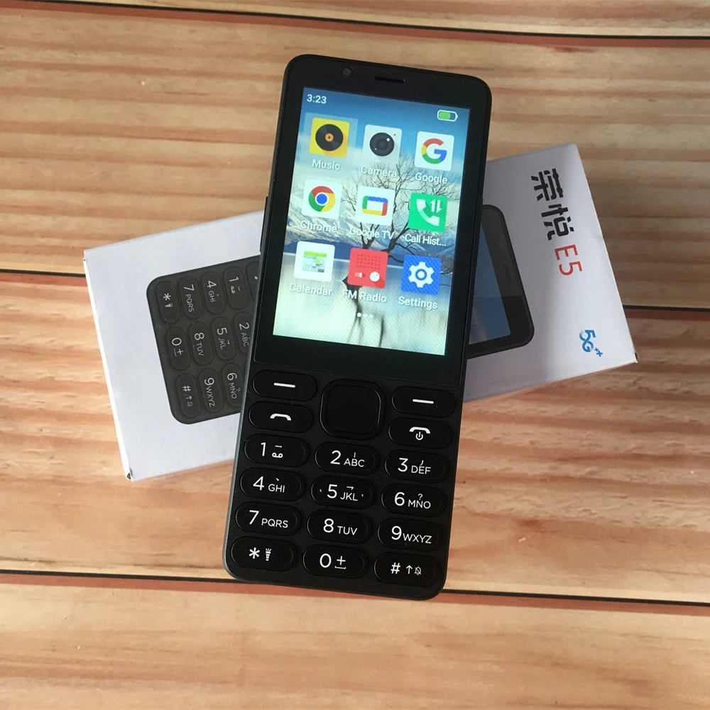 E5 5G SmartPhone 2GB + 32GB ROM 3.5 Inch Push Button UNISOC Octa