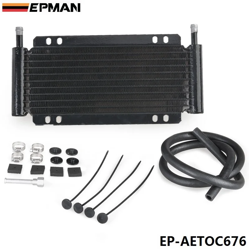 Racing Car 11 x 5-3/4 x 7/8 in Automatic Transmission Plate & Fin Fluid Cooler Kit EP-AETOC676