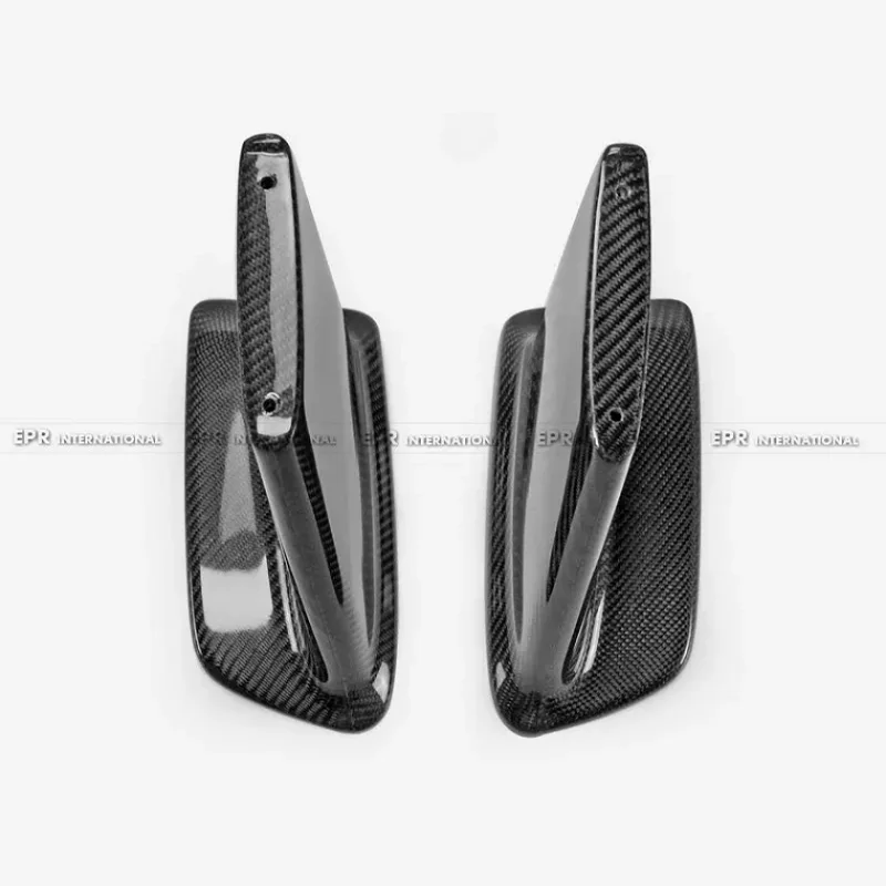 Carbon Fiber Rear Spoiler Leg SP Style For Nissan Skyline R34 GTR BNR34 Glossy Trunk Wing Stand Spoon Type Bootlid Cover Trim