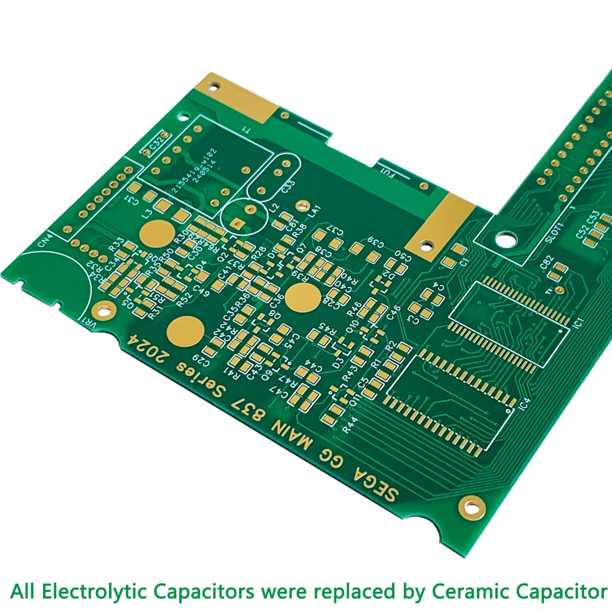 Placa base de doble Chip para consola SEGA GG GameGear, reemplazo de placa base de ingeniería inversa coleccionable, útil