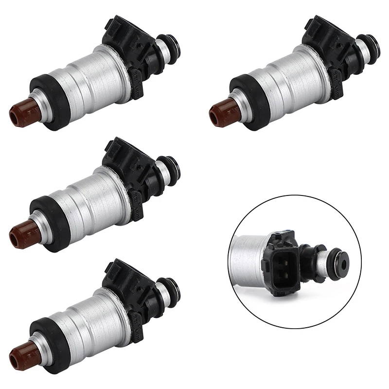 4Pcs Fuel Injectors 06164-P5M-000 Fit for Honda Accord 2.3L 1998-2002 M02H001 06164P8AA00 06164P2J000 06164PR4020