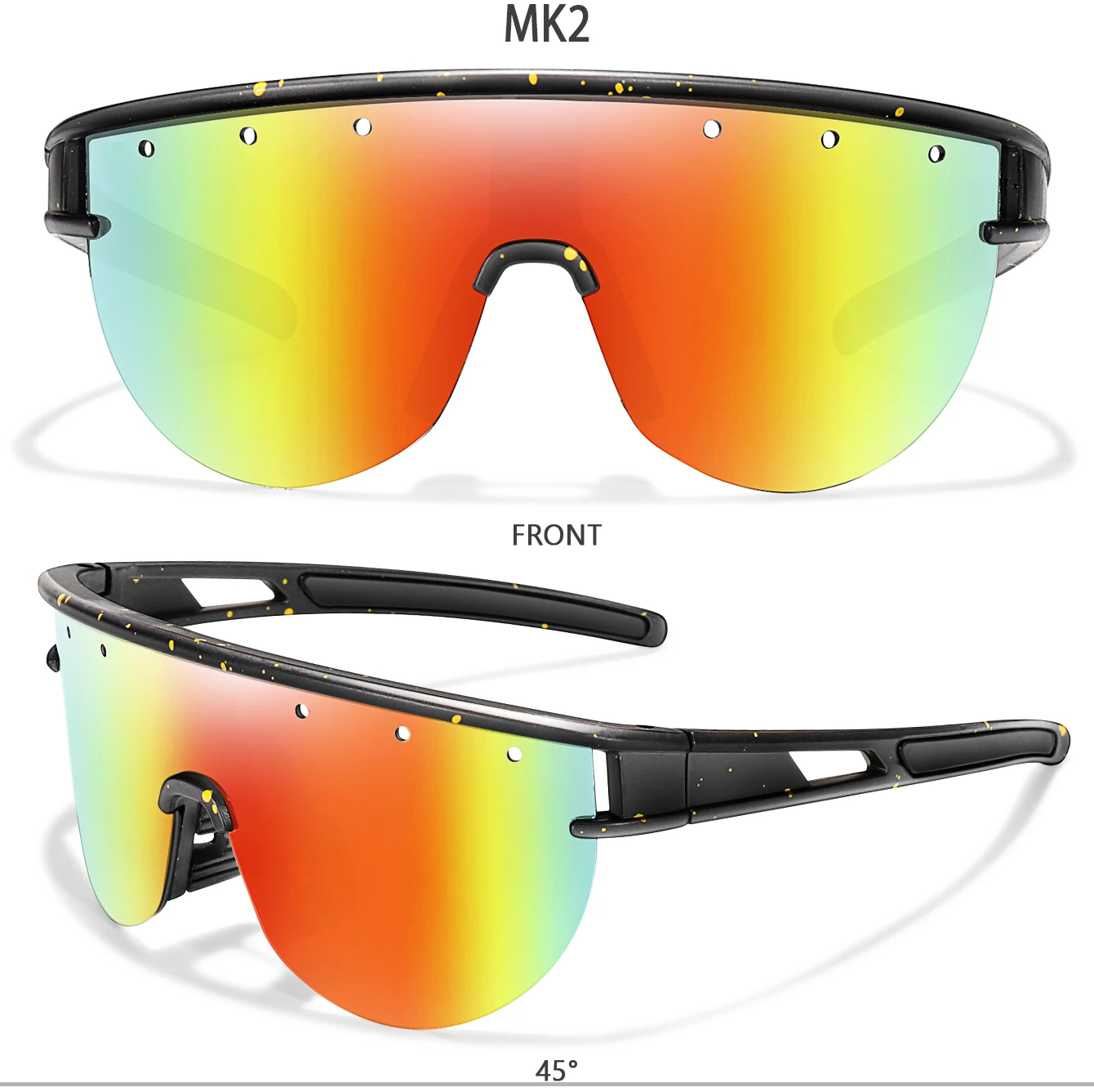 Teenager Sonnenbrille Alter 9-15 Jugend Radfahren Brille MTB Fahrrad Brille Kinder Outdoor Sport Jungen Mädchen UV400 Brillen – Detail 21