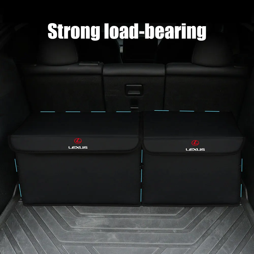 

Felt Car Trunk Organizer Large Capacity Folding Storage Bag For Lexus LS IS30 ES300h ES300 IS20 IS220d NX30h RX GS30 CT200h LX70