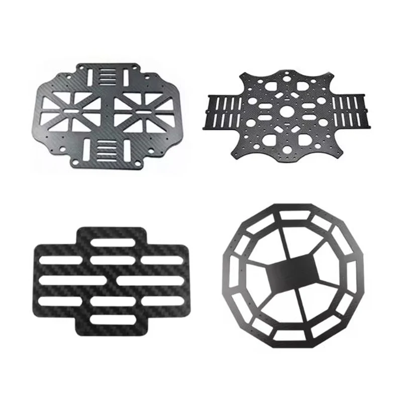 Customize Cnc Machining Carbon Fibre Chrome Coating Projector Parts