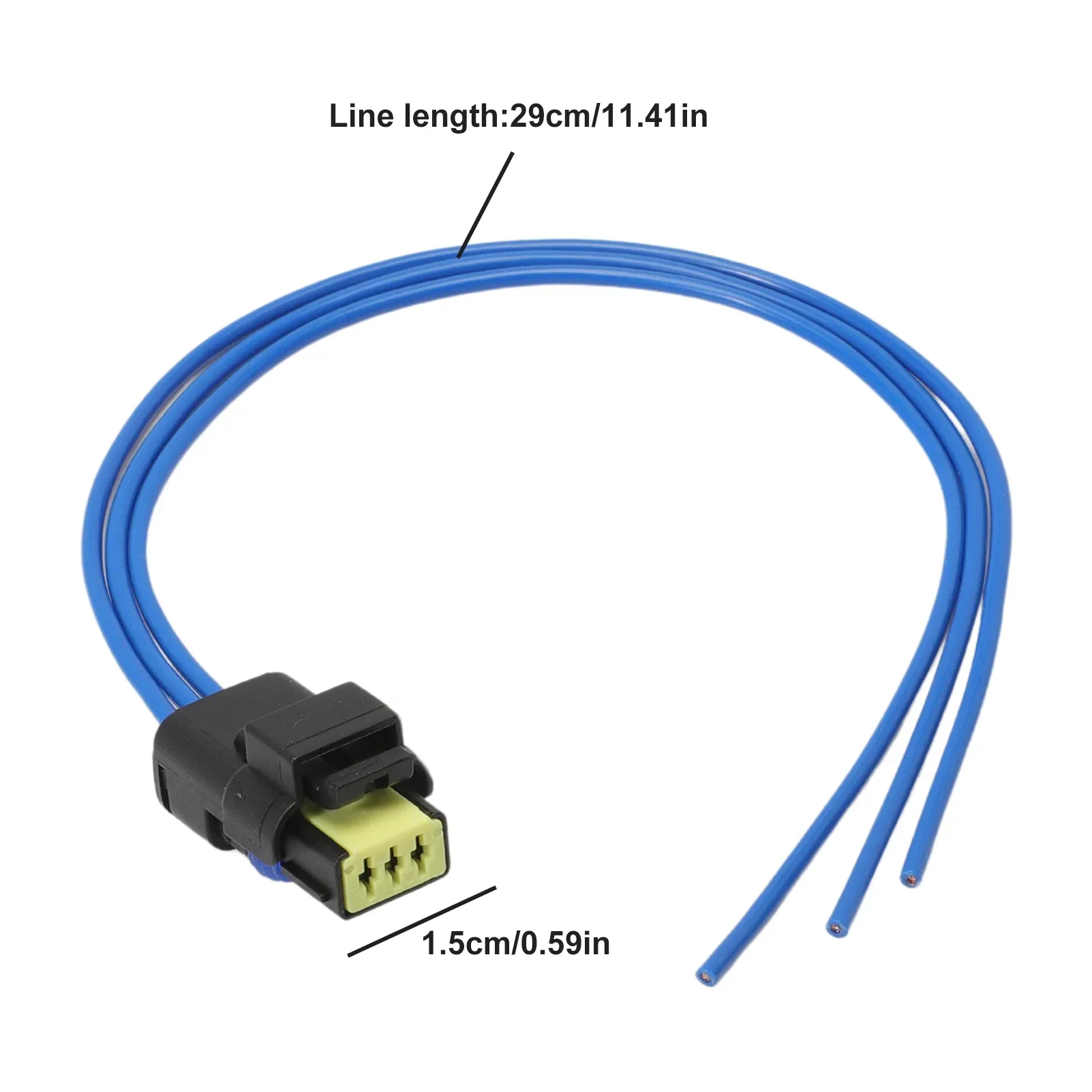 6520215 Repair Kit Socket 1920GW Connector Pressure Sensor for Citroen C1/C2/C3/C3 PICASSO PEUGEOT 1007/107/206/207