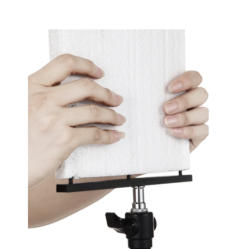 Selens – réflecteur d'éclairage, fixation de fourche pour gobos en polystyrène, accessoires de Studio Photo