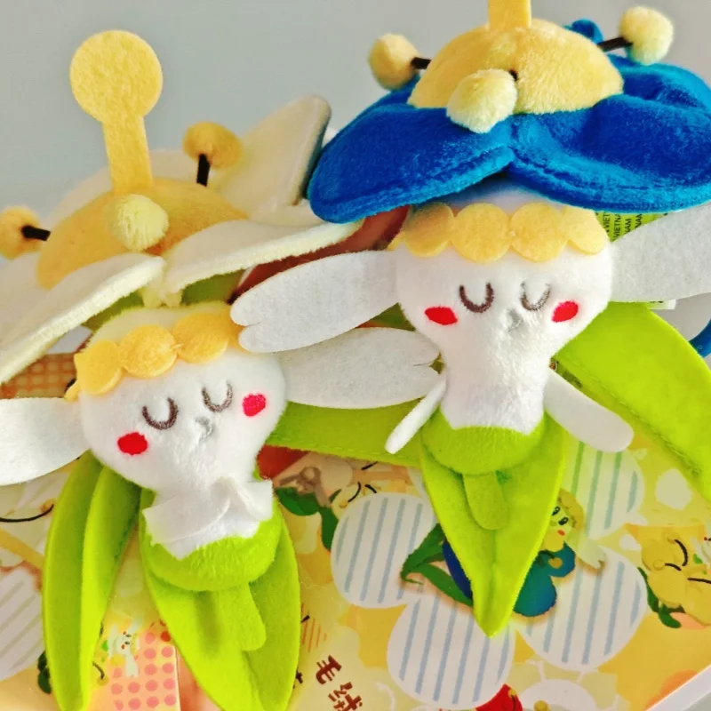 

Offical Pokemon Center A Dazzling Array Of Flowers Series Many Style Flabébé Hoppip Plush Bag Pendant Christmas Birthday Gifts