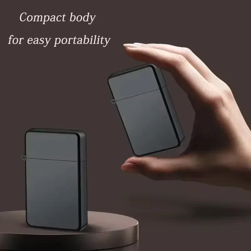 

Windproof Waterproof Metal Lighter Electroplated Dragon Embossed Pattern Red Fire Direct Cigar Lighter Smoke Accesoires Men Gift