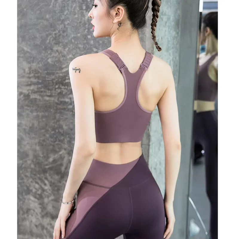 

Женский комплект для йоги с высокой талией, быстросохнущий, для бега и спорта