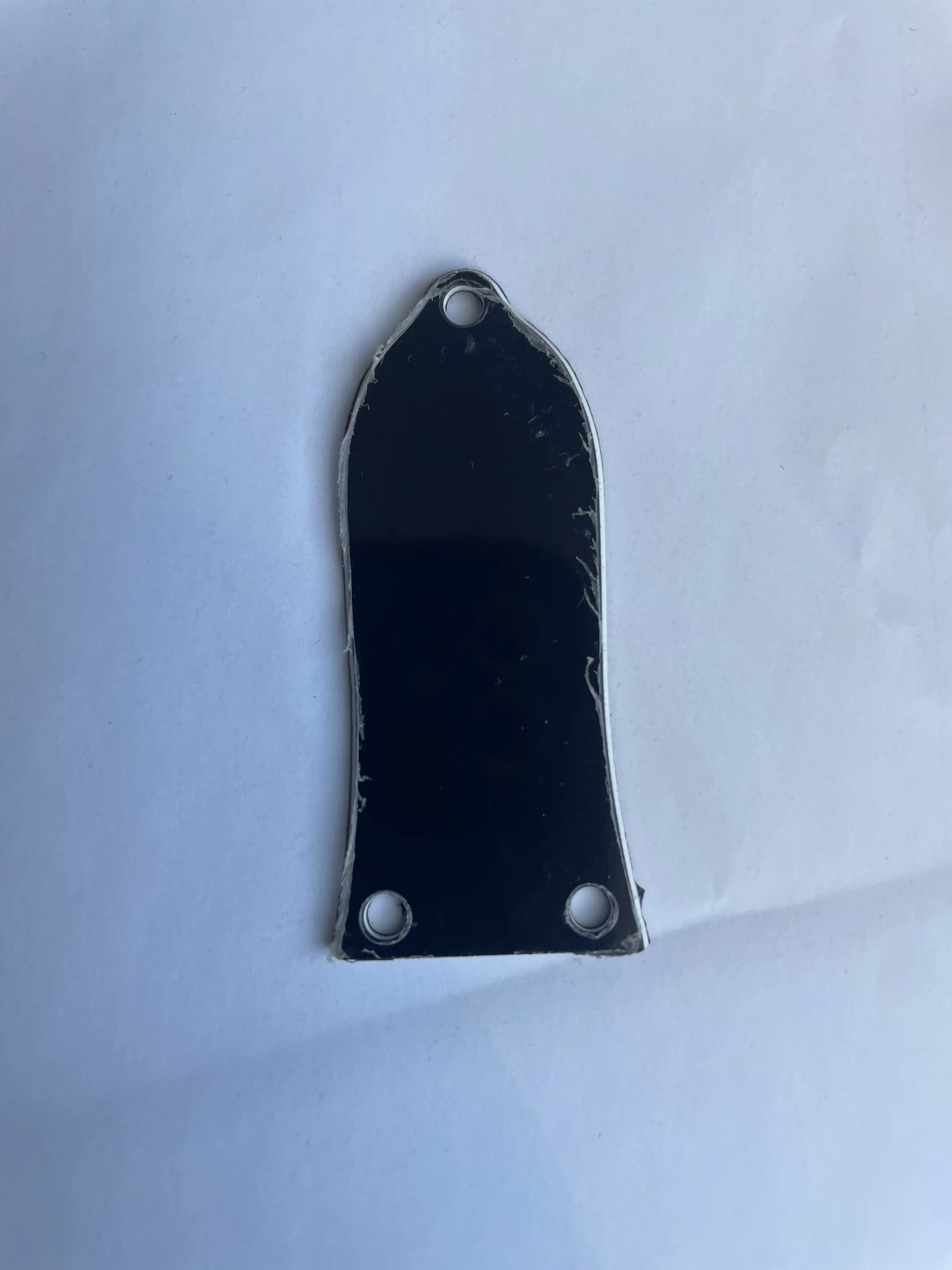 Black Plastic Cover for Electric Guitar, Truss Rod, Rod Shape Case, Bell Style, L P, Guitar Accessories, Stock