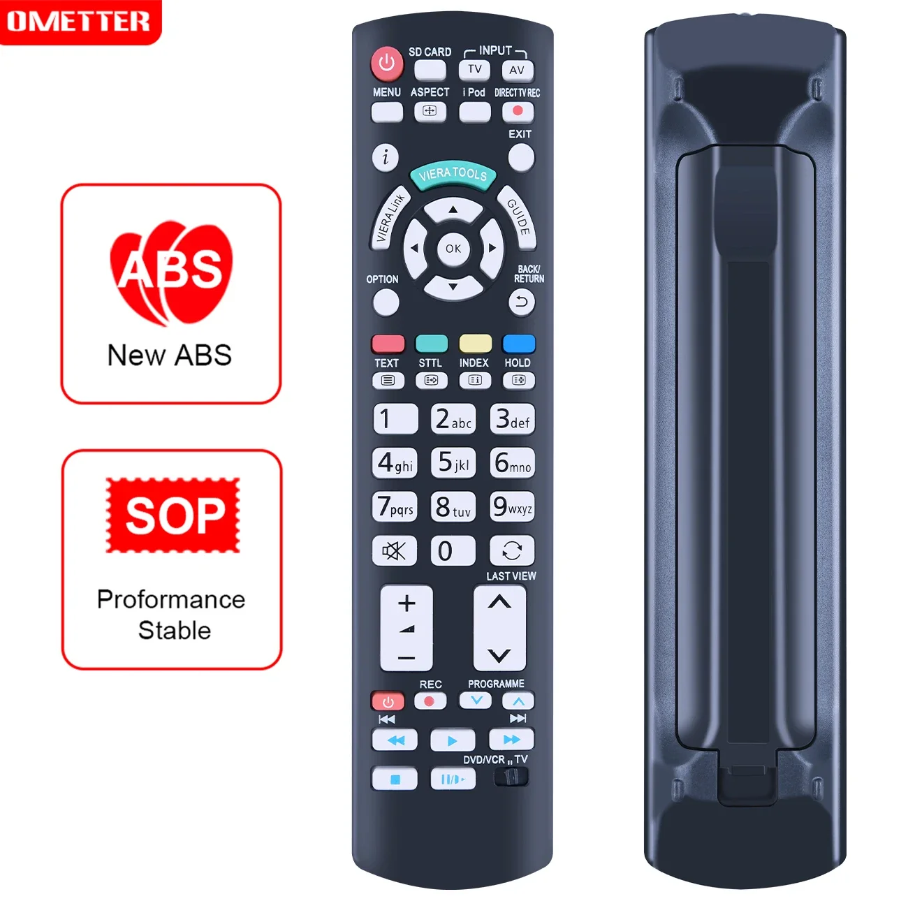 Accoona New Remote Control for Panasonic N2QAYB000504 TX-P42S30B TX-PR42X12 TX-PR42X11 Smart TV