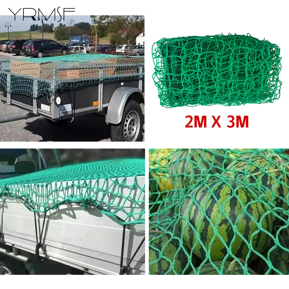 

Trailers Net Stretchable Heavy Duty Cargo Nets Universal Trailer Truck Boat Mesh Bungee Extend Luggage Net for Car Accessories