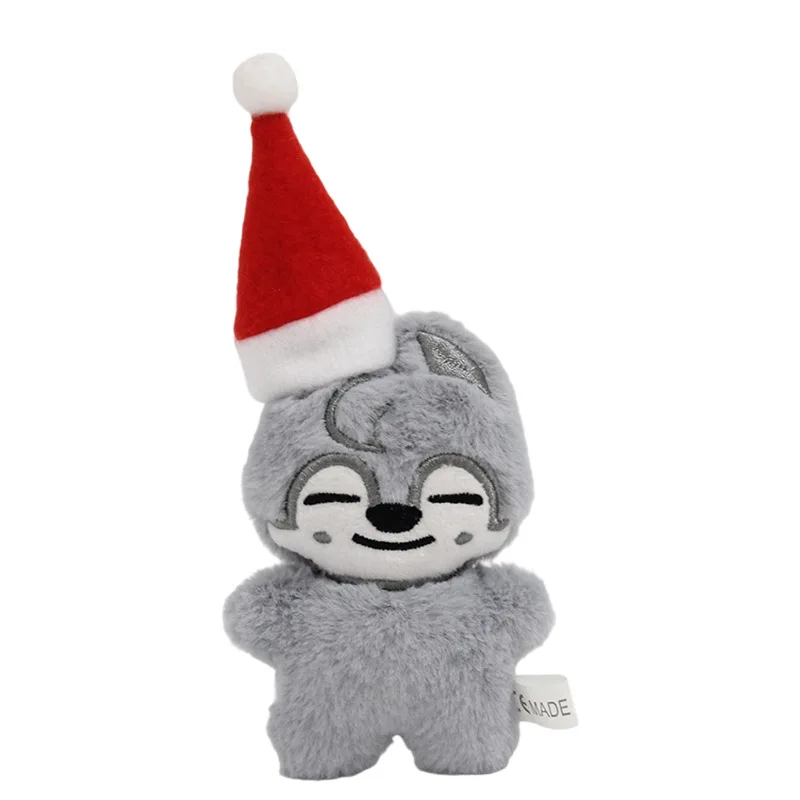 Nouveau Style de noël SKZOO Stray Kids mignon dessin animé enfant dessin animé en peluche pendentif sac porte-clés ornement cadeaux d'anniversaire de noël