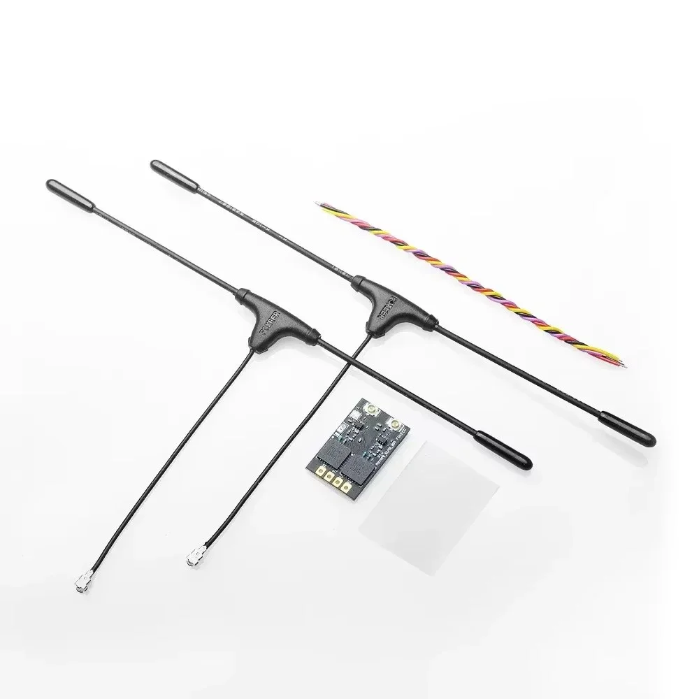 AvaCoreFOXEER ELRS 915/ 868MHz Diversity Receiver Flash Frequency 25-200Hz Telemetry RF Power 50mW Max For RC FPV Long Range Dro