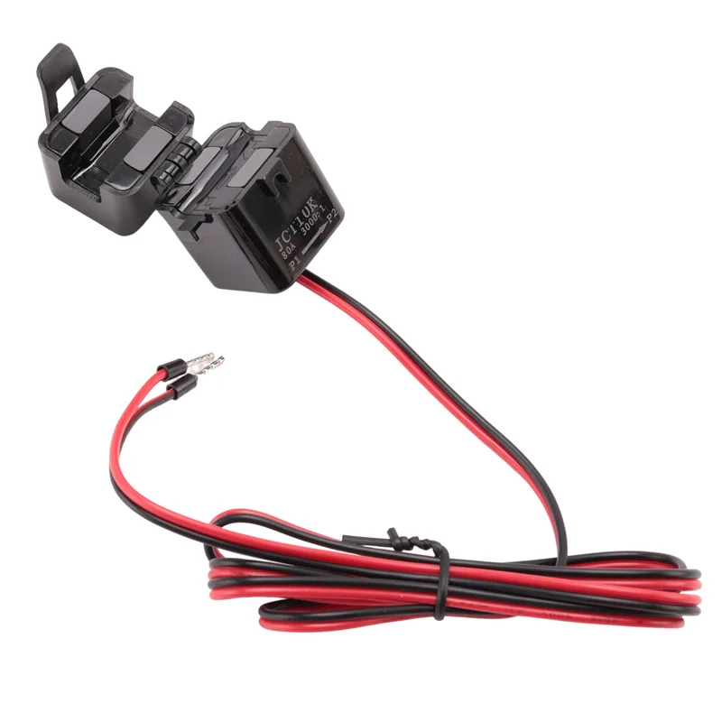 

2X Tuya Smart Life Wi-Fi счетчик энергии 80A с зажимом CT, монитор потребления электроэнергии, статистика электроэнергии, 2 карата