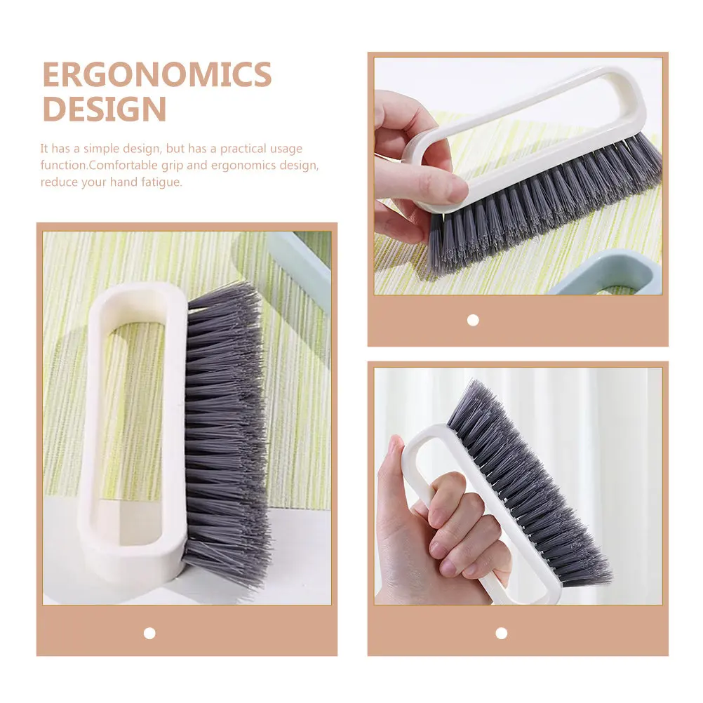 Cleaning Brush for Home and Floral Fixation Base Small Residue Cleaning Tool Nylon PP Material Portable Ergonomic Handle Fallen