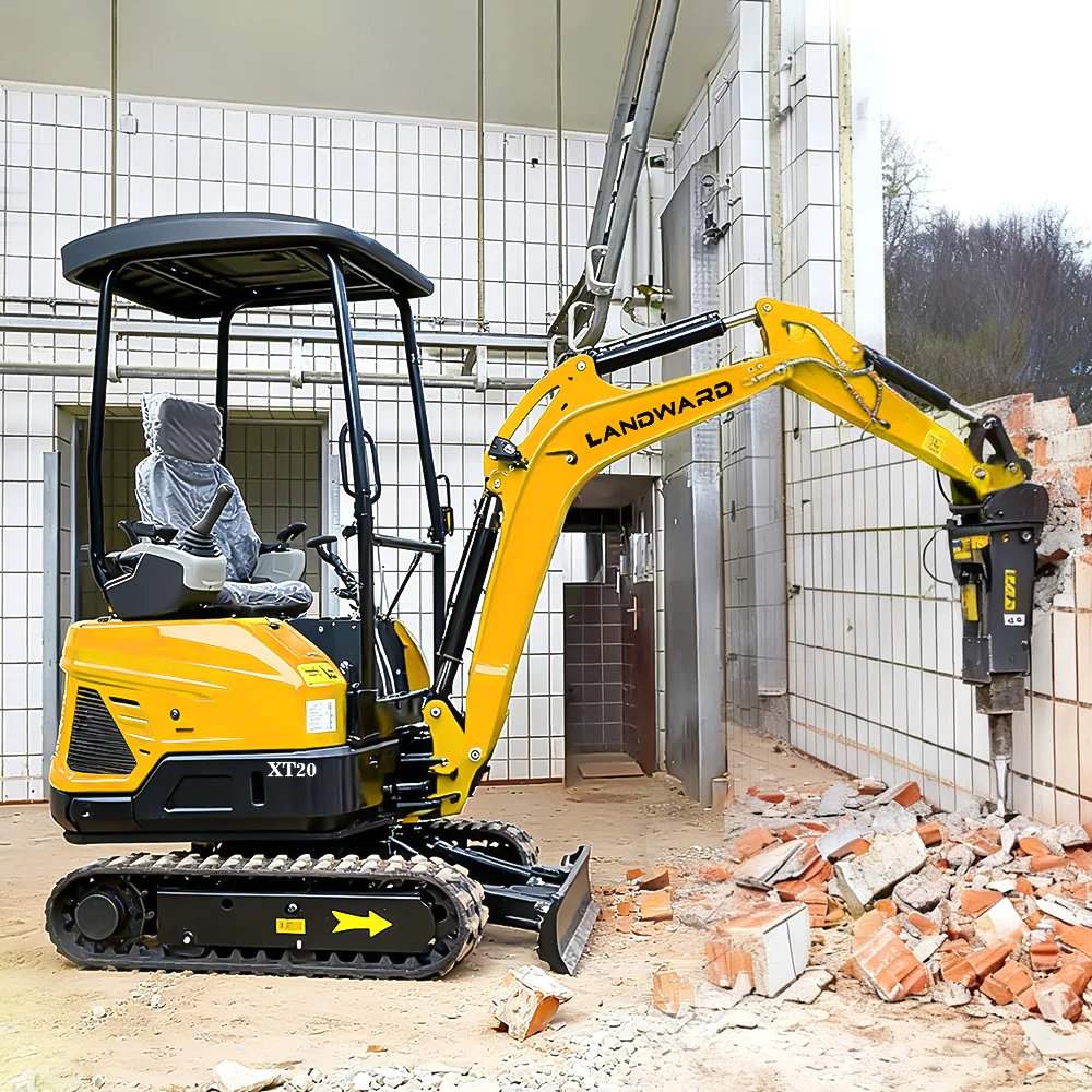 

Free Shipping Mini Excavator 2 Ton Excavators Europe Agricultural Home use Mini Excavator Digger 1.5 Ton Small Digger Customized